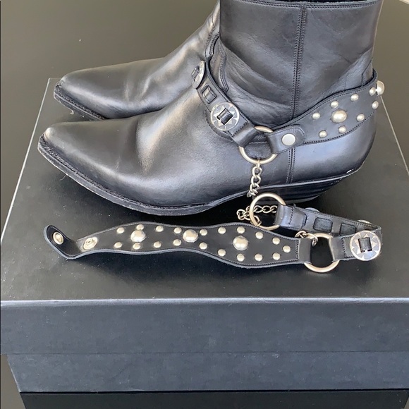 Saint Laurent Strap Boot - Picture 2 of 3